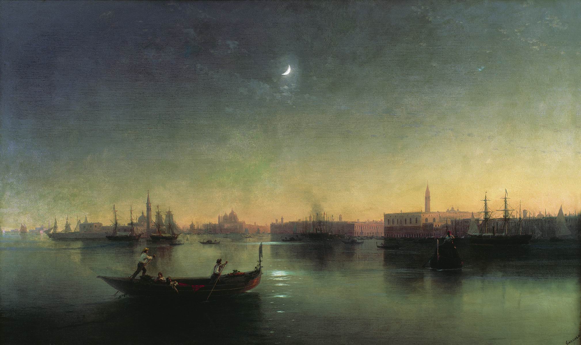 Айвазовский. Венеция. 1870-е