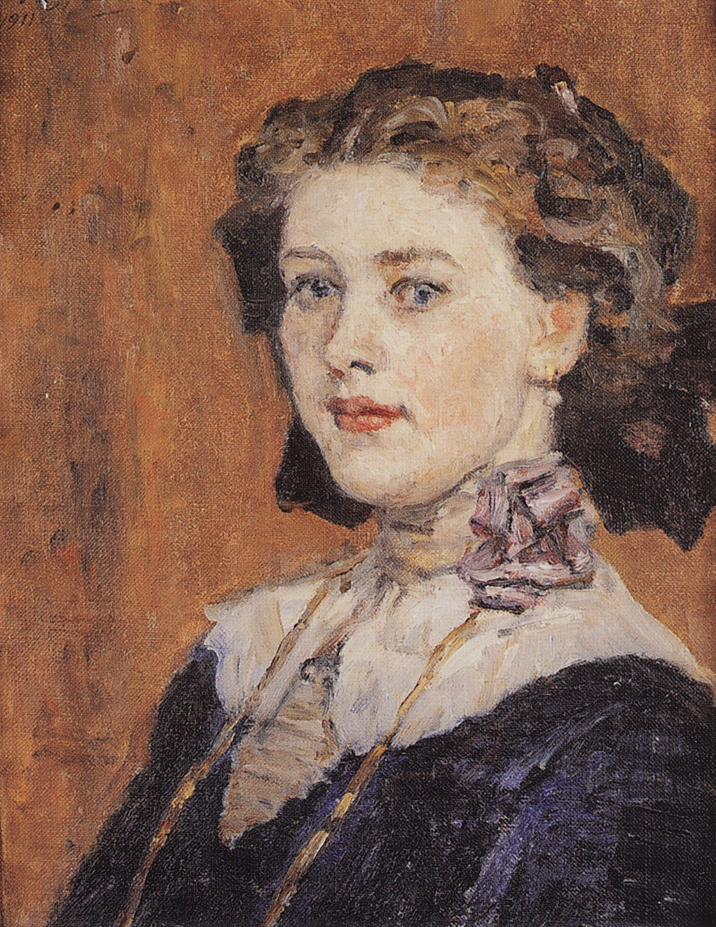 Суриков. Портрет молодой женщины. 1911
