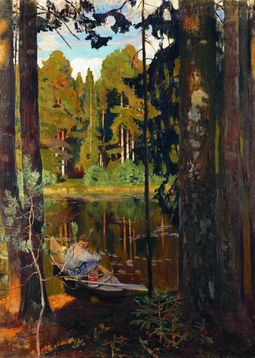 Рылов. Тихое озеро. 1908