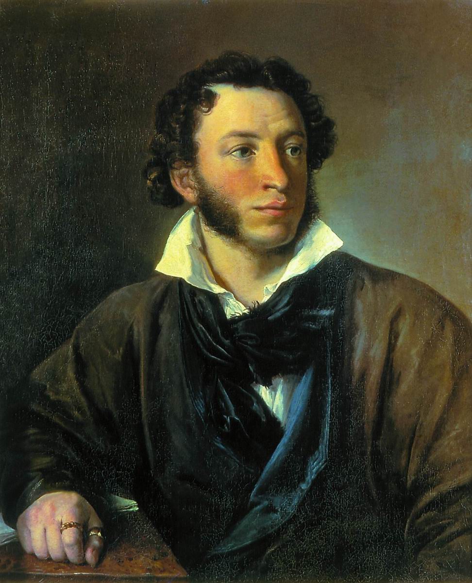 Тропинин. Александр Сергеевич Пушкин. 1827